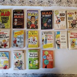 VINTAGE Classic "FUNny' Paperback Books-Qty. 16